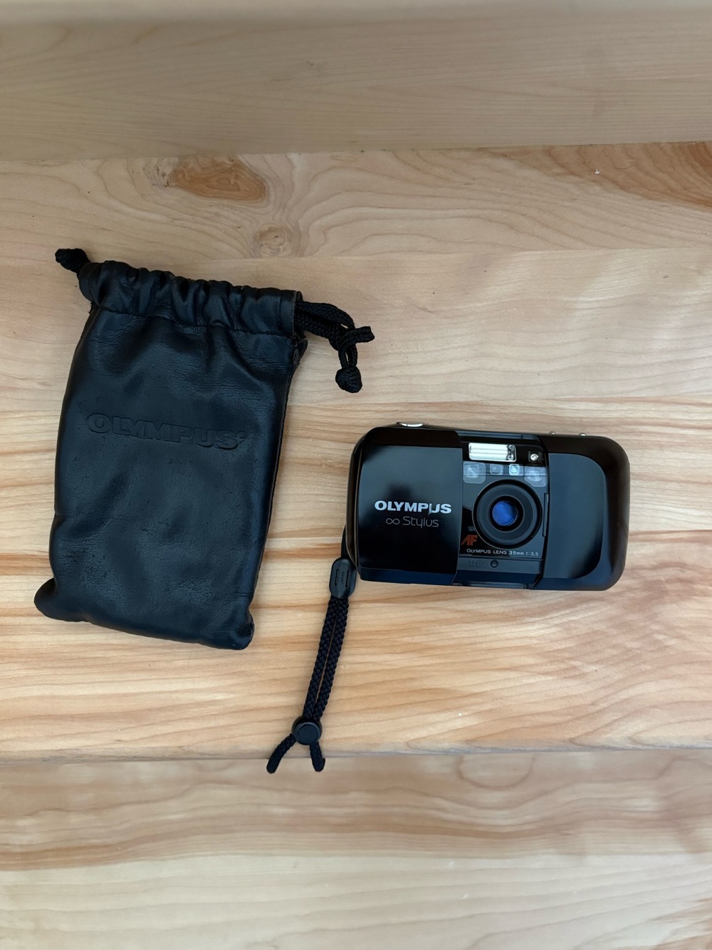 Olympus Stylus infinity Point-and-Shoot Camera - UNTESTED